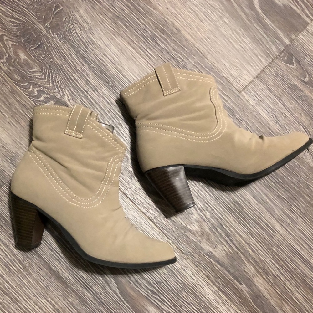 Greige Booties - Picture 4 of 4